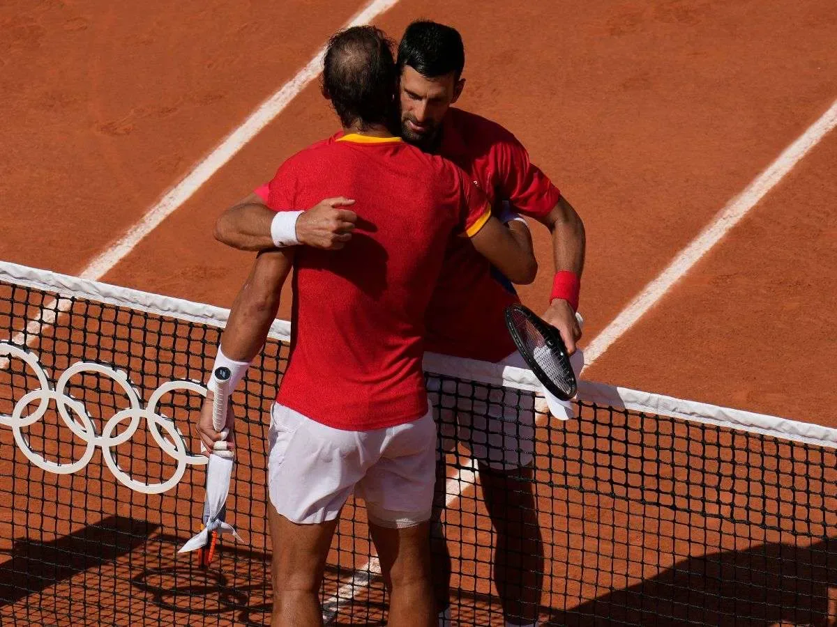 Djokovic se despide de Rafael Nadal