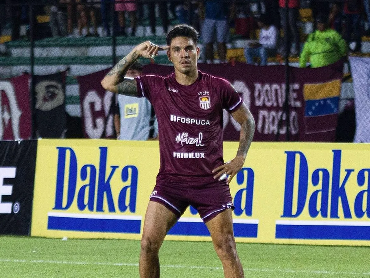 José Balza blindará el ataque del Deportivo Táchira