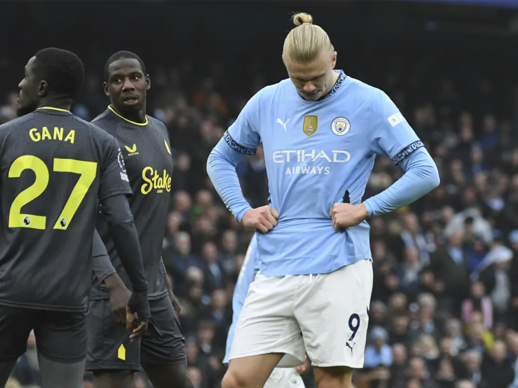 Manchester City deja puntos en el boxing day ante Everton