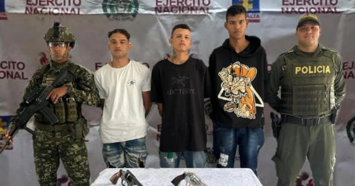 Noticias Antioquia: Tres capturados con armas en Rionegro