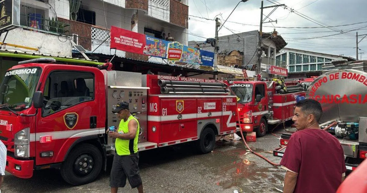 Noticias Antioquia: Tres personas afectadas por inhalar humo en Caucasia